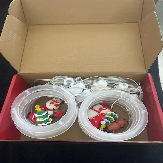 CORTINA DE AROS LED NAVILUZ® X 3 MTRS