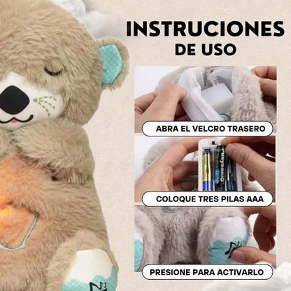 PELUCHE NUTRIA RESPIRACIÓN BUBU®